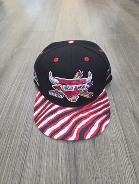 Chicago Bulls Artist Hat Series Zubaz Snapback
